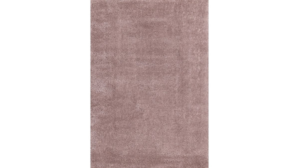 Pascal Pink Comfort Shag Rug Oval
