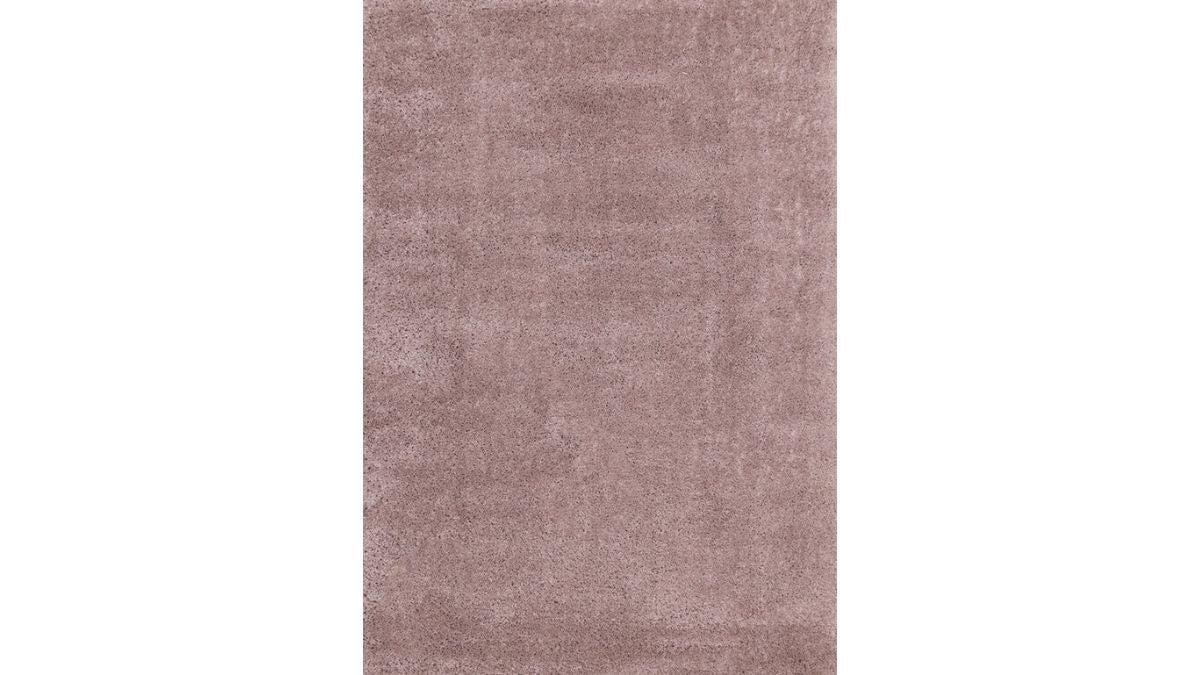 Pascal Pink Comfort Shag Rug Oval