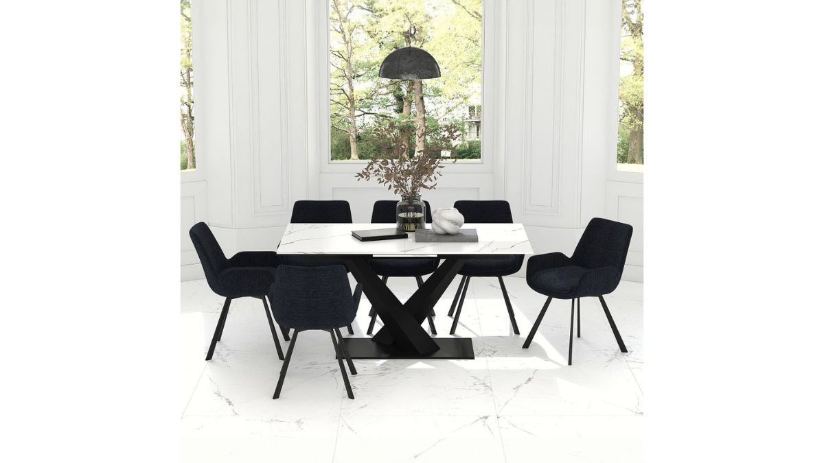 JULIUS/SIGNY 7PC DINING SET