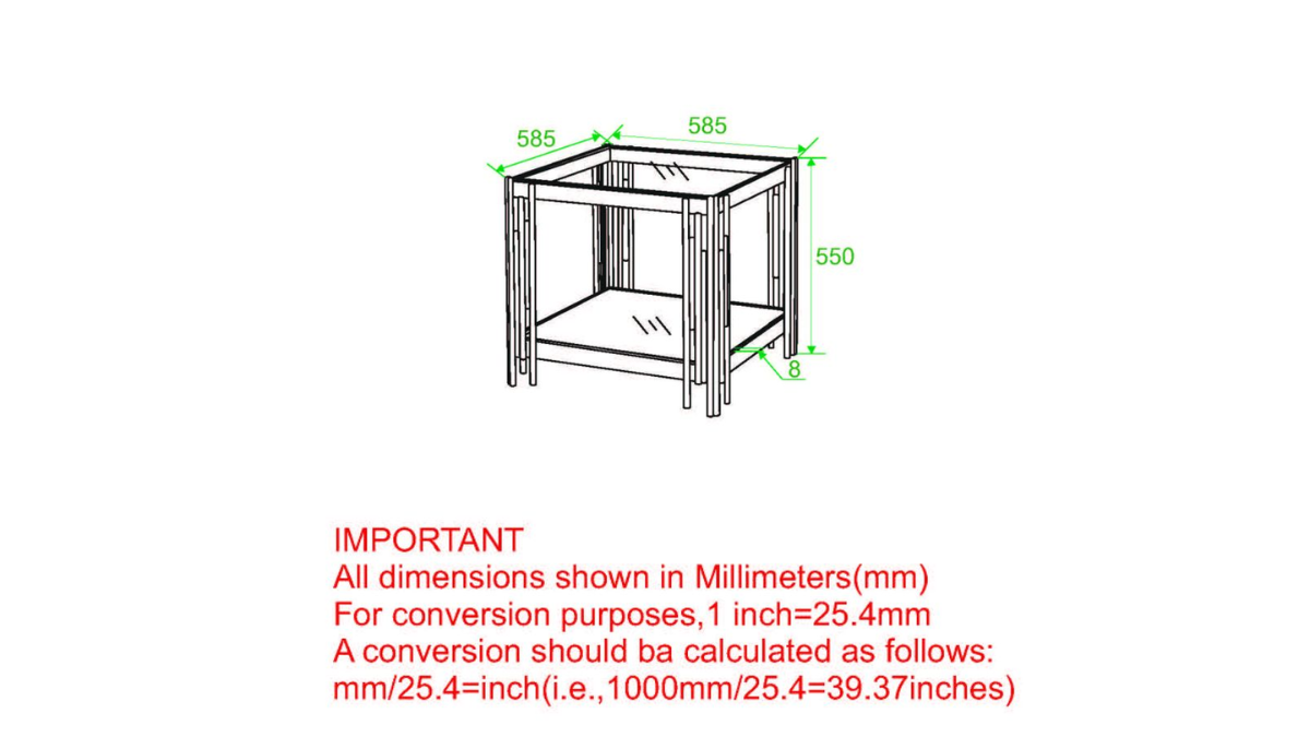 ESTREL END TABLE