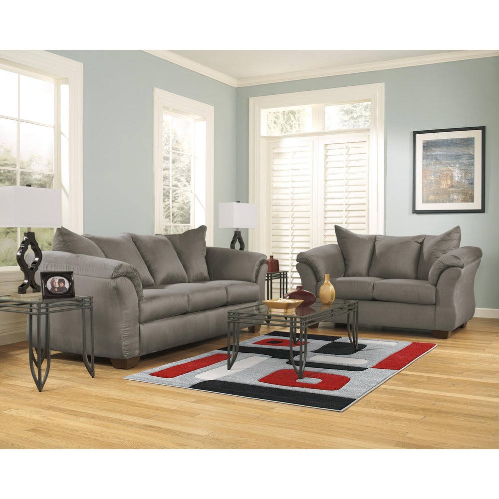  Signature Design by Ashley Darcy Stationary Fabric Loveseat 7500535 IMAGE 6