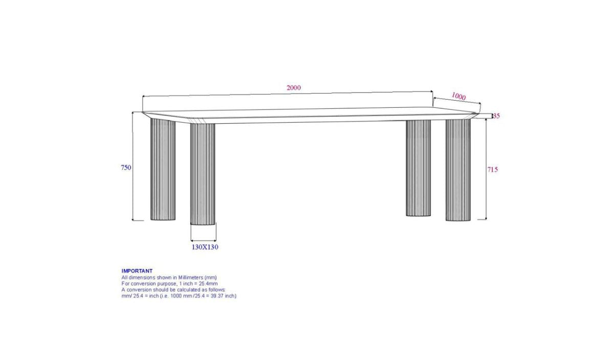 SANGRA DINING TABLE