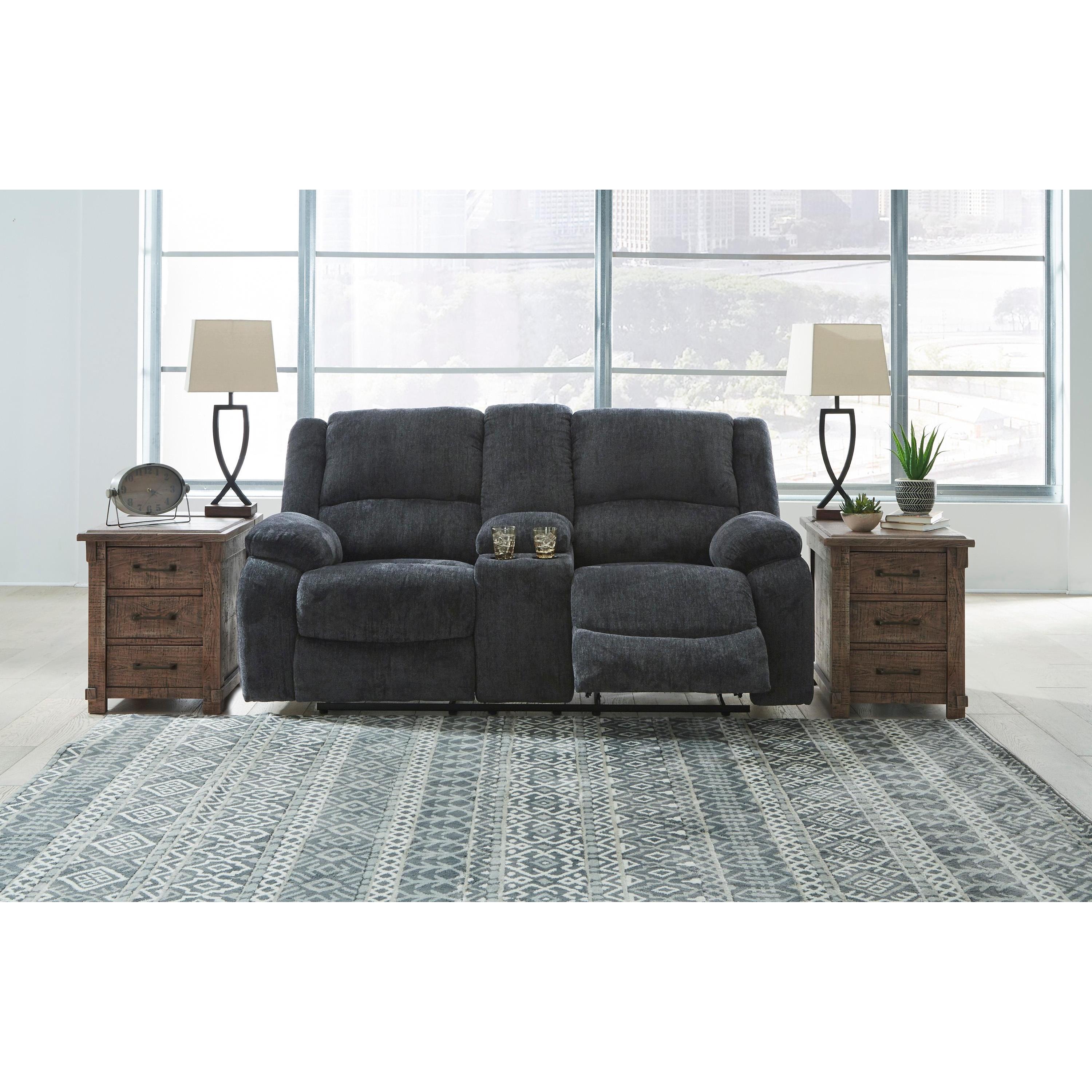  Signature Design by Ashley Draycoll 76504U1 2 pc Reclining Living Room Set IMAGE 4