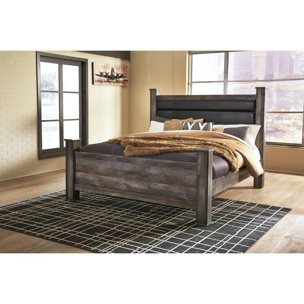  Signature Design by Ashley Wynnlow B440 5 pc King Poster Bedroom Set IMAGE 2