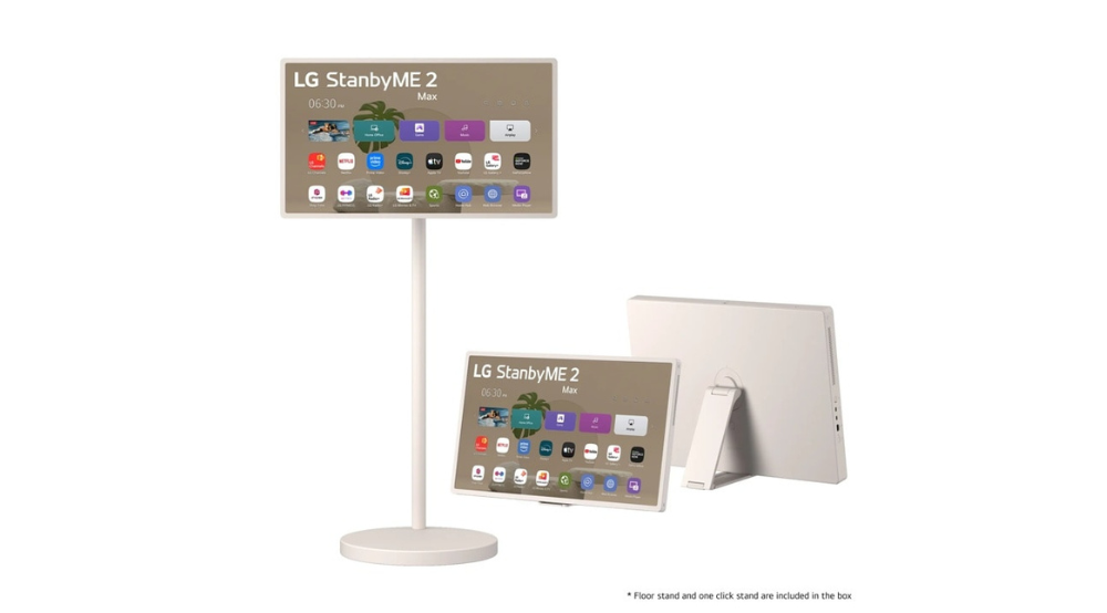 32" LG StanbyME 2 Max LX6 Movable Screen (32LX6BWGA)-2026