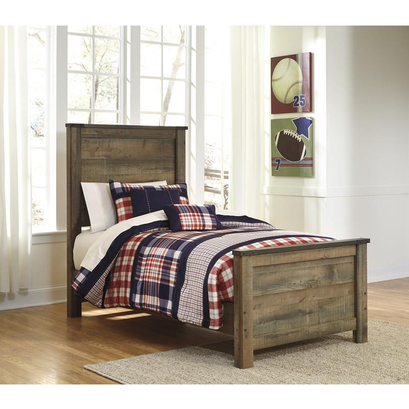  Signature Design by Ashley Trinell B446-53 Twin Panel Headboard IMAGE 2