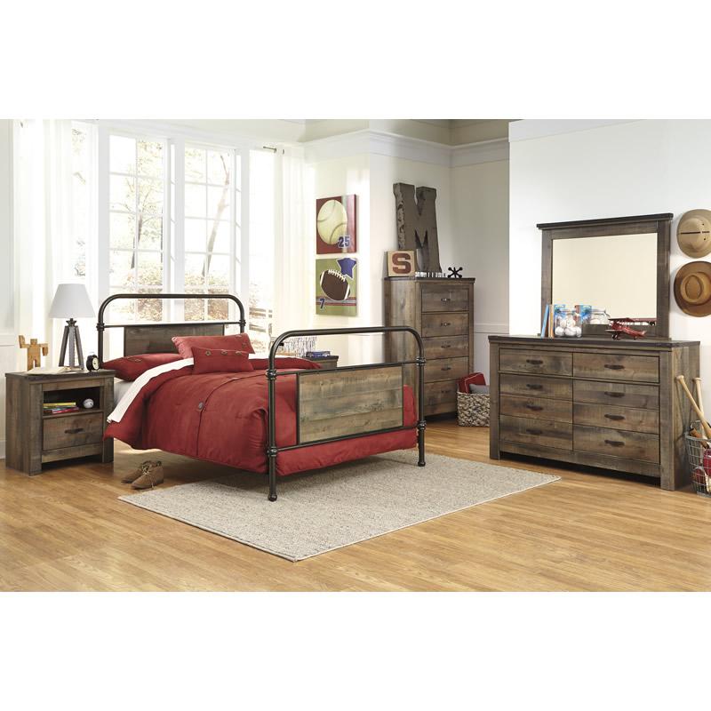  Signature Design by Ashley Trinell 5-Drawer Kids Chest B446-46 IMAGE 4