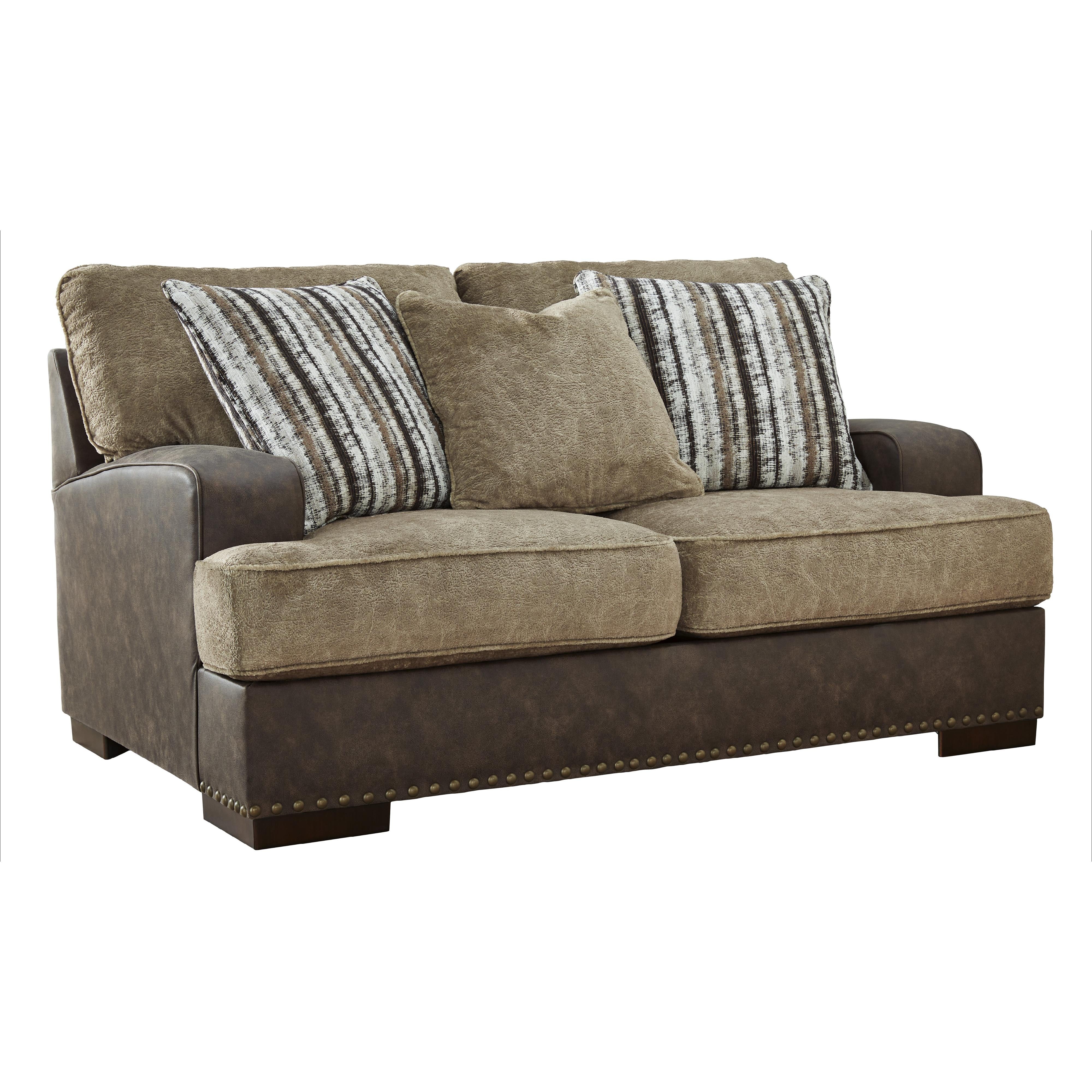  Signature Design by Ashley Alesbury 18704U1 2 pc Living Room Set IMAGE 3