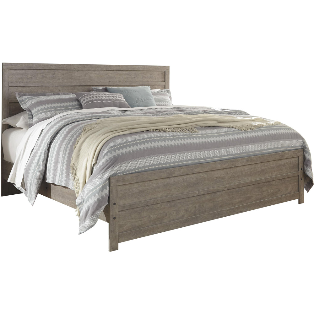  Signature Design by Ashley Culverbach B070B15 6 pc King Panel Bedroom Set IMAGE 2