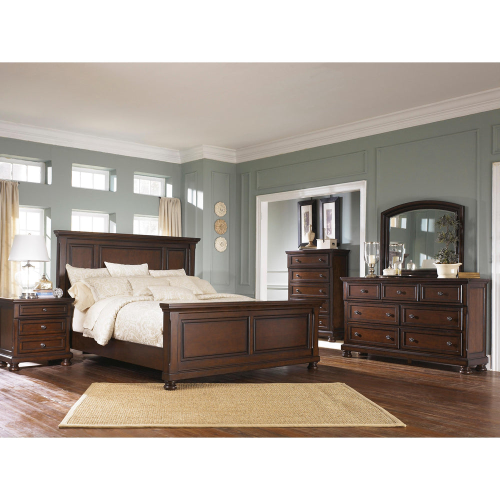  Millennium Porter B697 6 pc King Panel Bedroom Set IMAGE 1