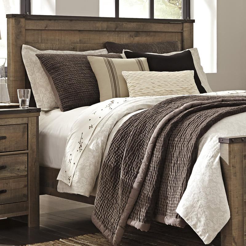  Signature Design by Ashley Trinell B446-57 Queen Panel Headboard IMAGE 1
