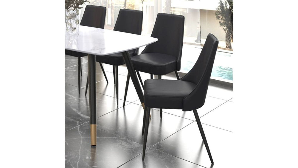 WORLDWIDE HOME FURNISHINGS KODA DINING CHAIR (SET OF 2)