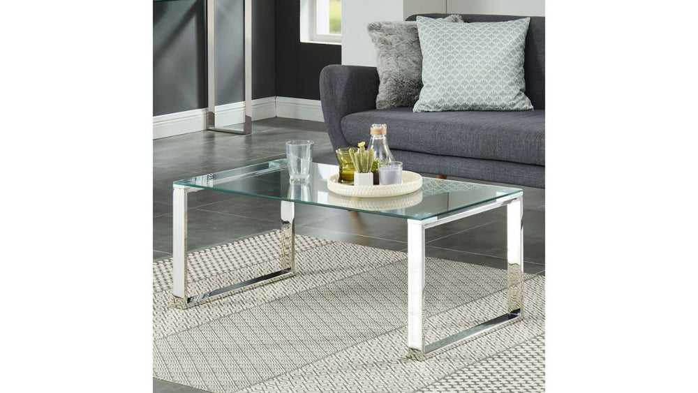 WORLDWIDE HOME FURNISHINGS ZEVON COFFEE TABLE