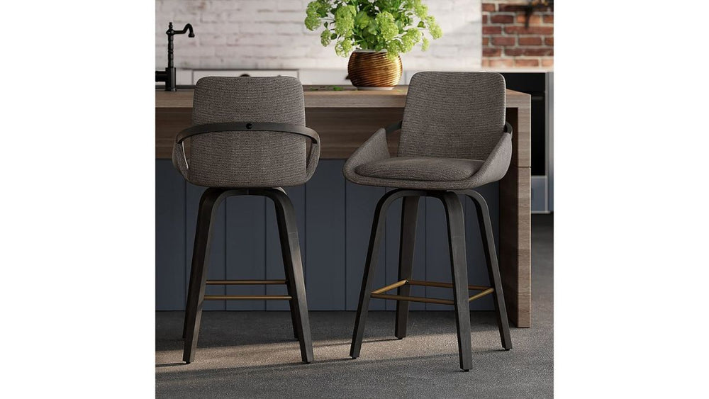 WORLDWIDE HOME FURNISHINGS PARKER COUNTER STOOL (SET OF 2)