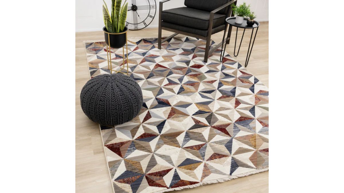 Samira Geometric Star Rug