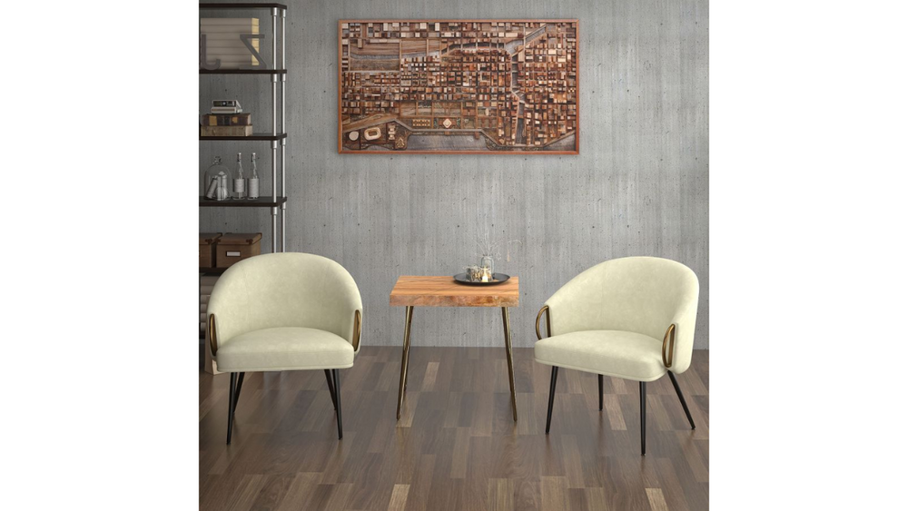 WORLDWIDE HOME FURNISHINGS ZITA ACCENT CHAIR