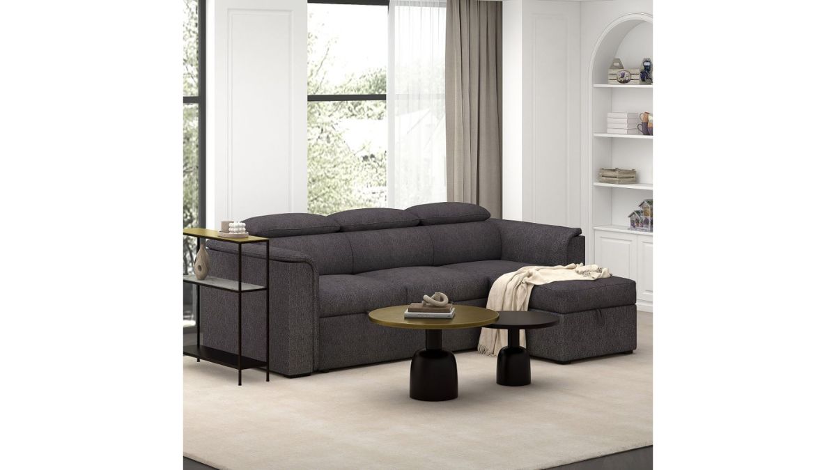 OSKAR SECTIONAL WITH BED & STORAGE