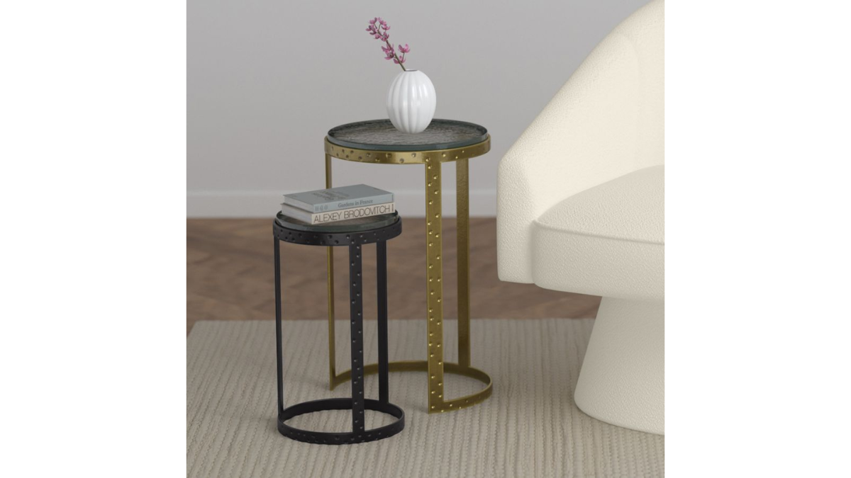 ARES END TABLE (SET OF 2)