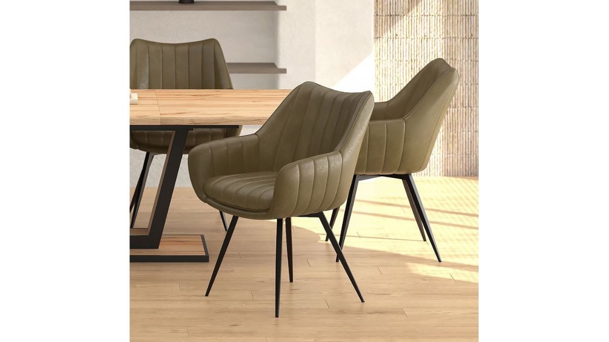 Talon Swivel Dining and Accent Chair (SET OF 2)