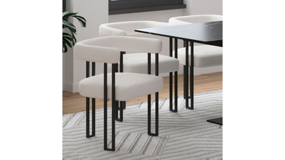 WORLDWIDE HOME FURNISHINGS SCARLET DINING CHAIR (SET OF 2)