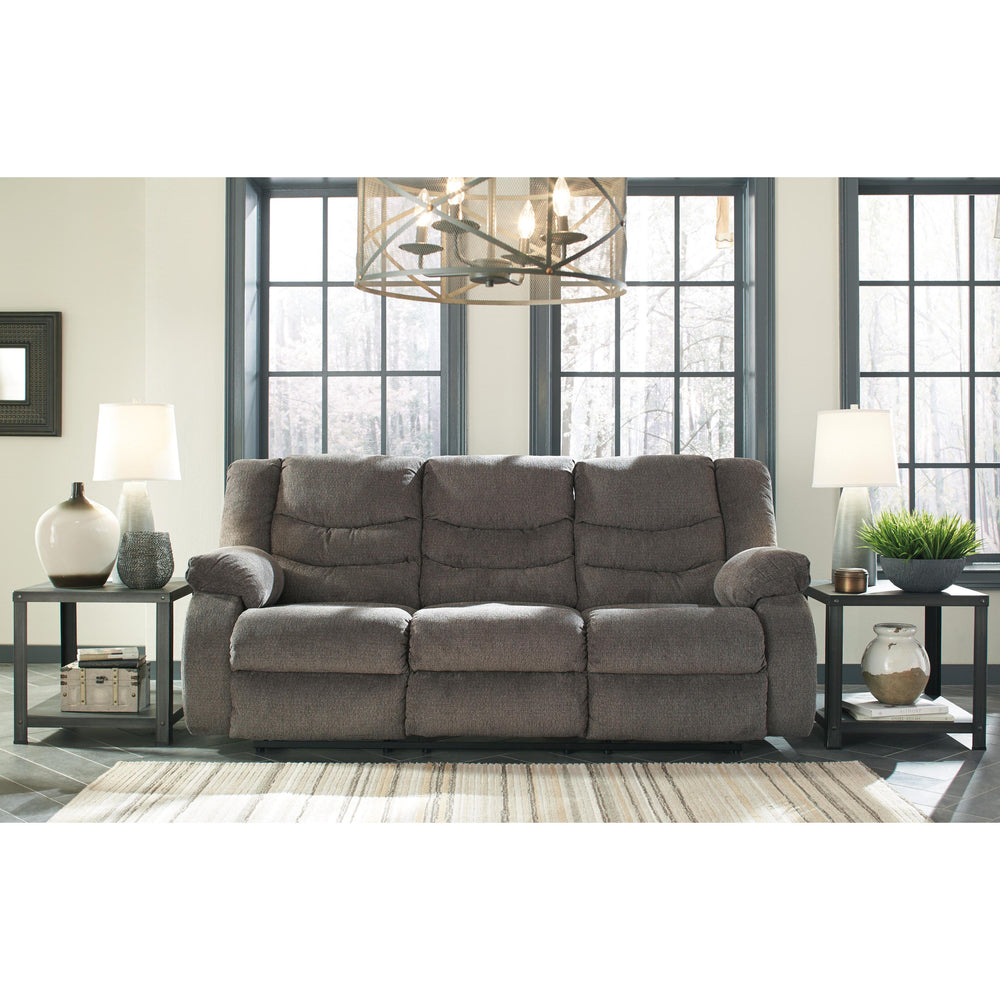  Signature Design by Ashley Tulen 98606U2 2 pc Reclining Living Room Set IMAGE 2