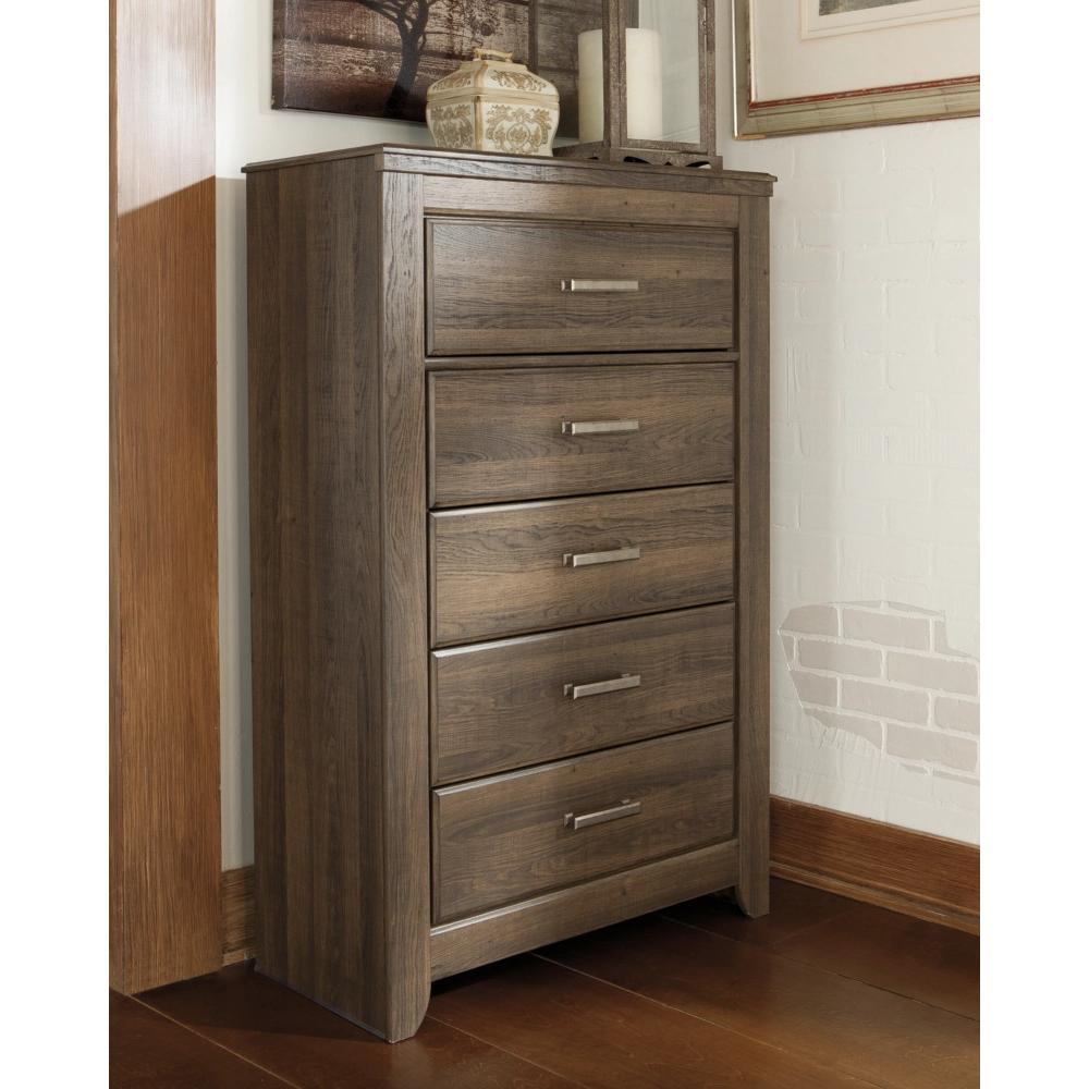  Signature Design by Ashley Dolante B130B7 5 pc Queen Upholstered Panel Bedroom Set IMAGE 3