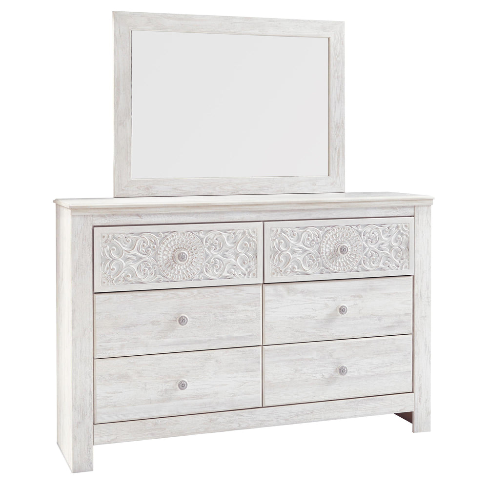  Signature Design by Ashley Paxberry B181B16 6 pc Queen Panel Bedroom Set IMAGE 3