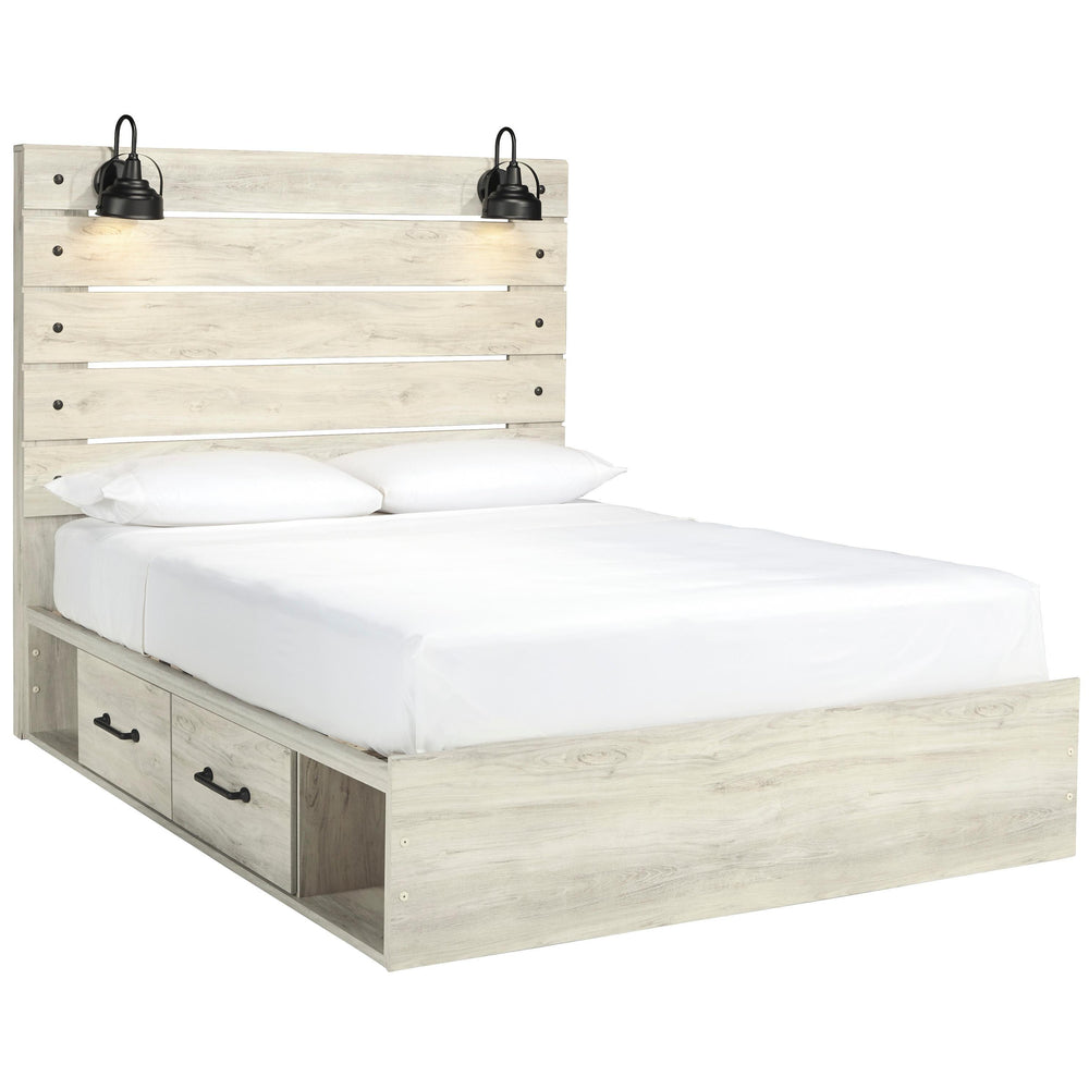  Signature Design by Ashley Cambeck B192B51 6 pc Queen Panel Storage Bedroom Set IMAGE 2