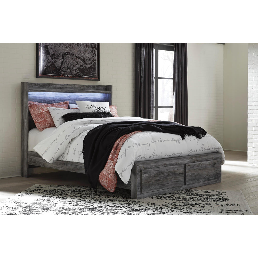  Signature Design by Ashley Baystorm B221B35 6 pc Queen Panel Storage Bedroom Set IMAGE 2