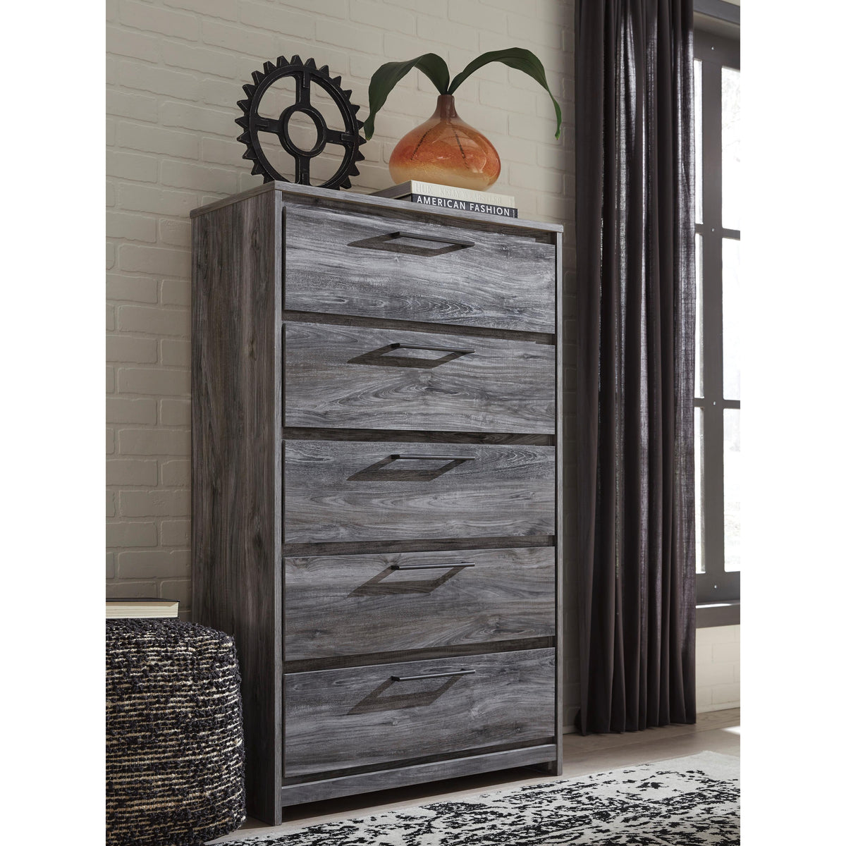  Signature Design by Ashley Baystorm B221B38 4 pc Queen Panel Storage Bedroom Set IMAGE 3