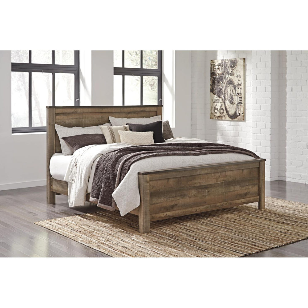  Signature Design by Ashley Trinell King Panel Bed B446-58/B446-56/B446-97 IMAGE 2