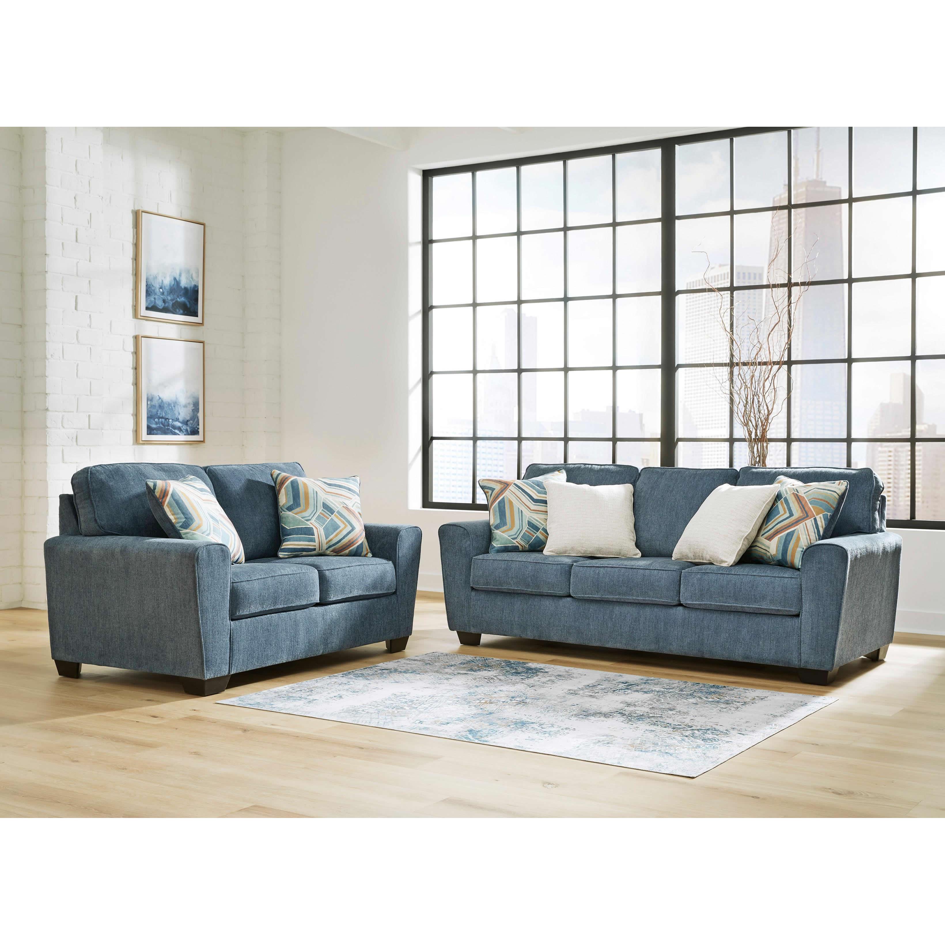  Signature Design by Ashley Cashton 40605U1 2 pc Living Room Set IMAGE 2