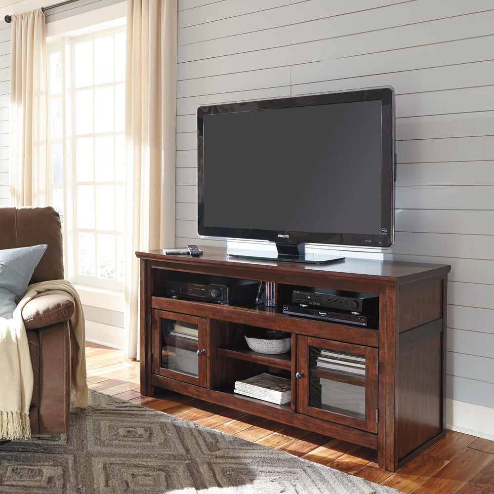  Signature Design by Ashley Harpan TV Stand with Cable Management W797-38 IMAGE 2