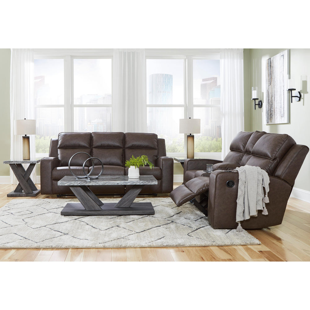  Signature Design by Ashley Lavenhorne 63306U1 2 pc Reclining Living Room Set IMAGE 1