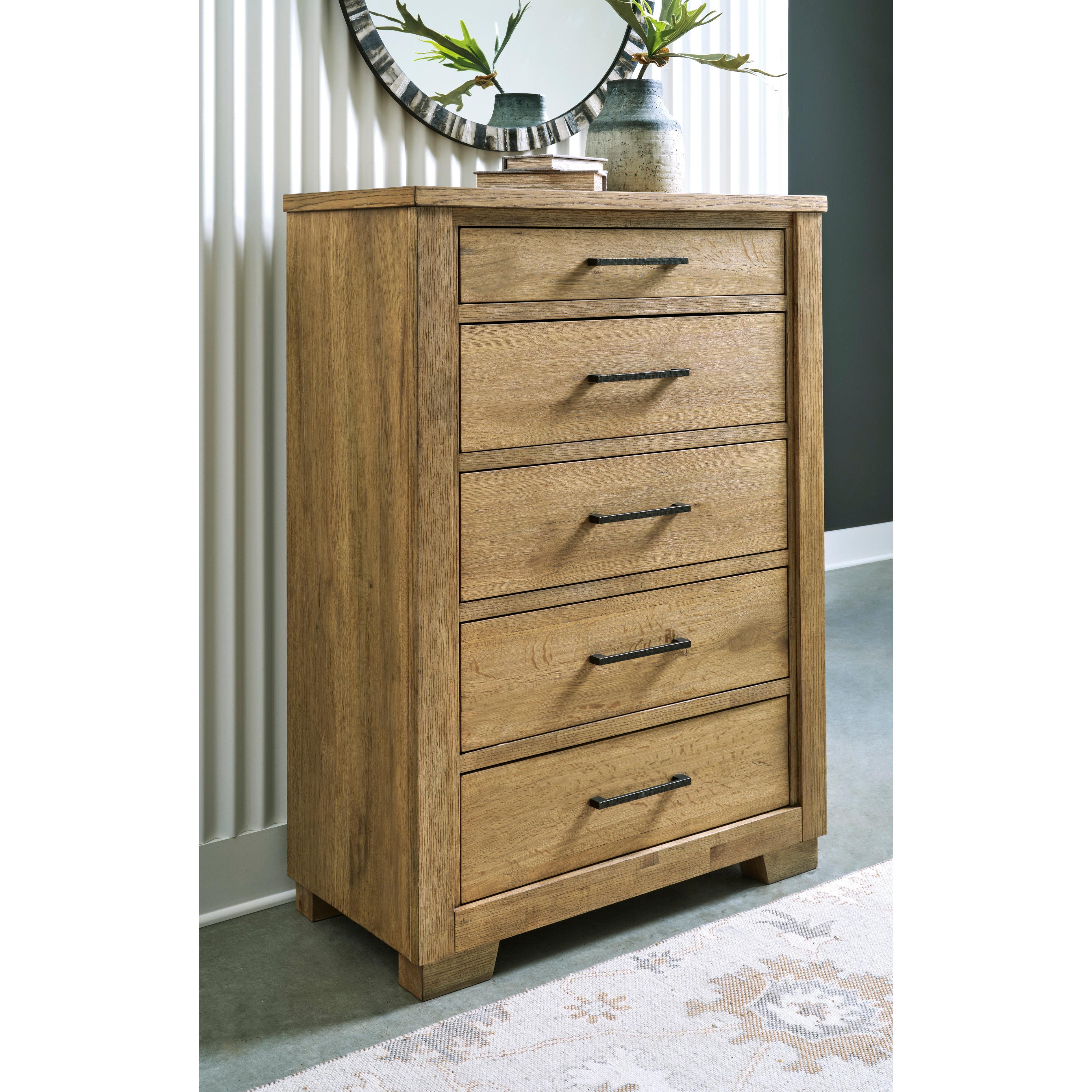  Signature Design by Ashley Galliden B841 8 pc Queen Panel Bedroom Set IMAGE 4
