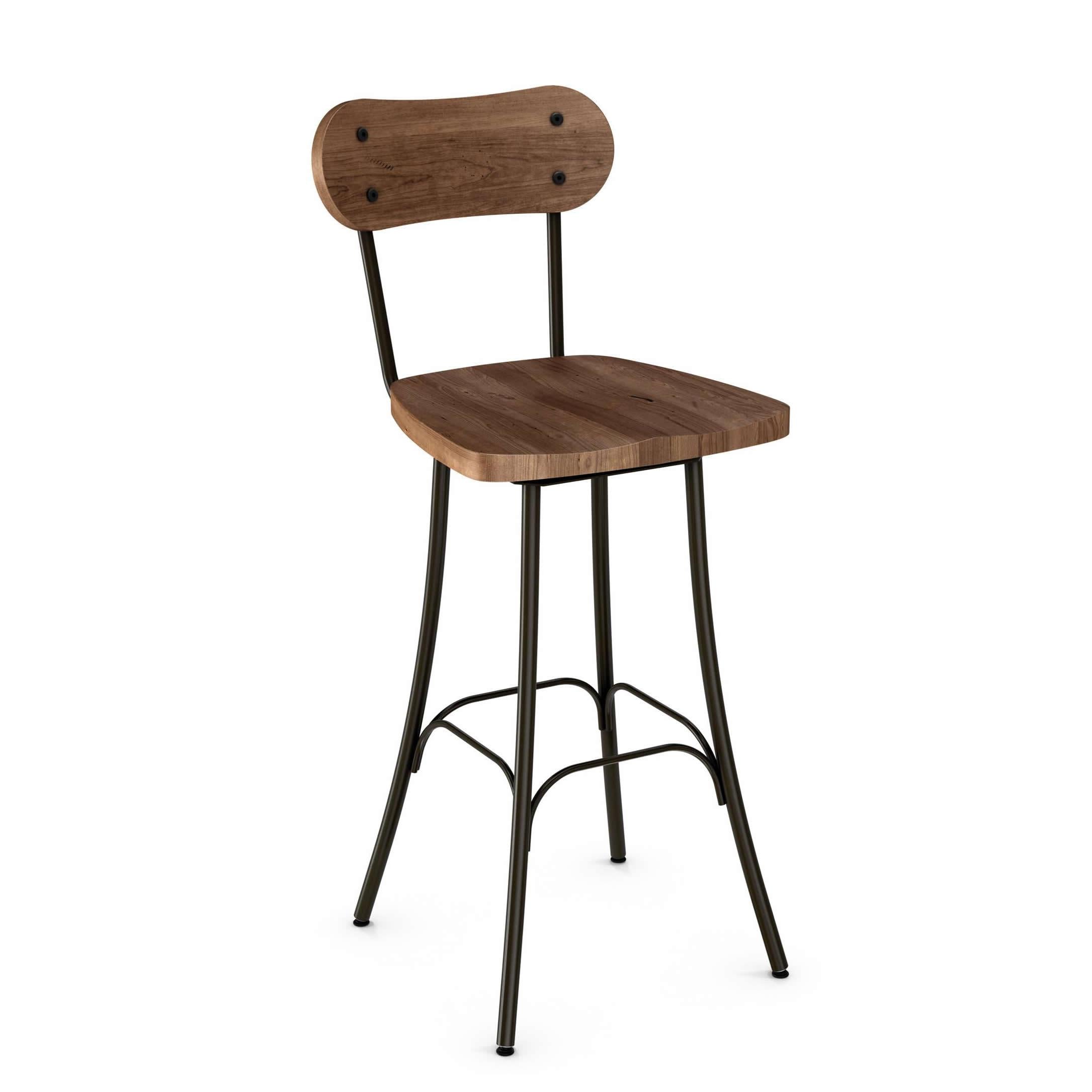  Amisco Bean Counter Height Stool 41268-26_51-87 IMAGE 1