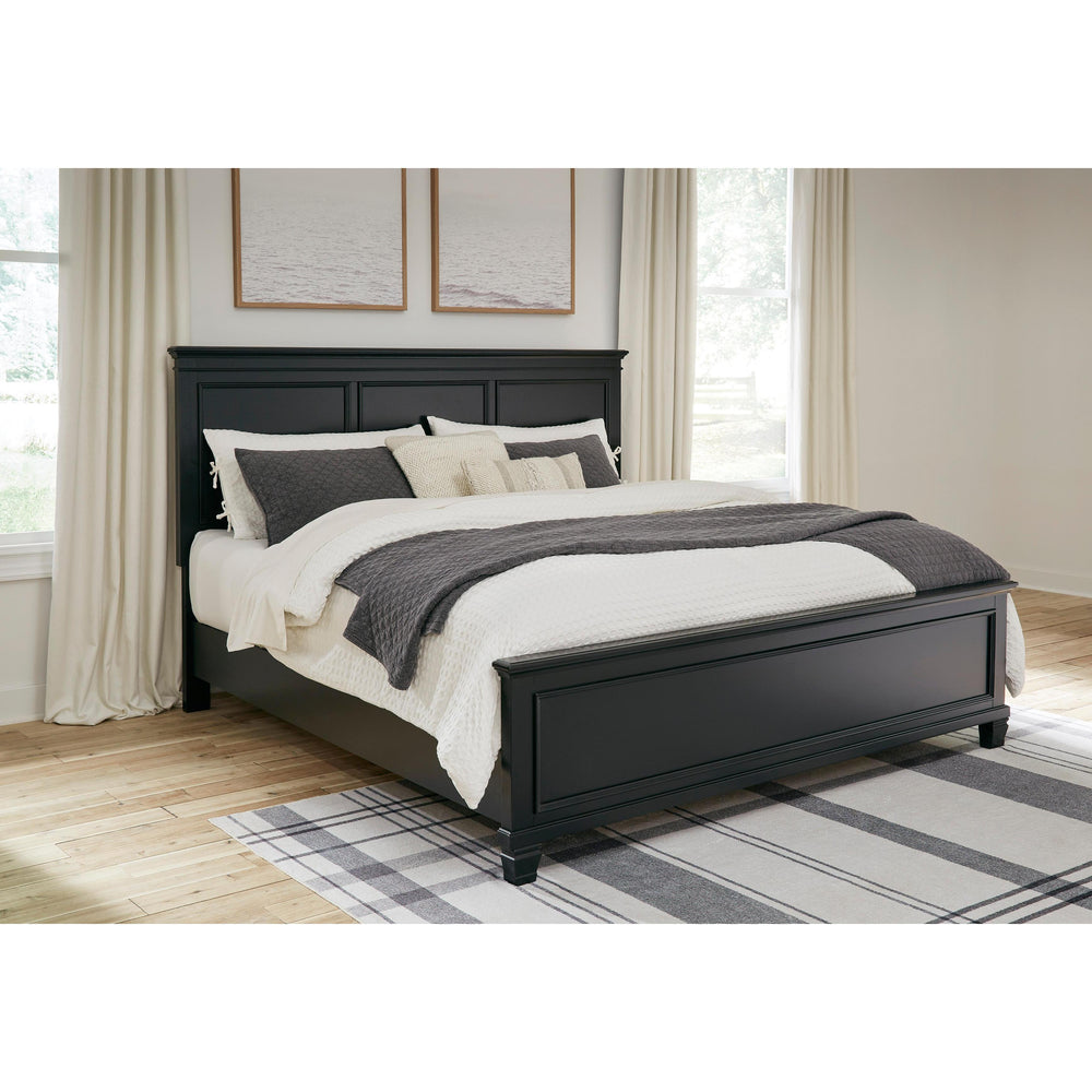  Signature Design by Ashley Lanolee B687B31 6 pc King Panel Bedroom Set IMAGE 2