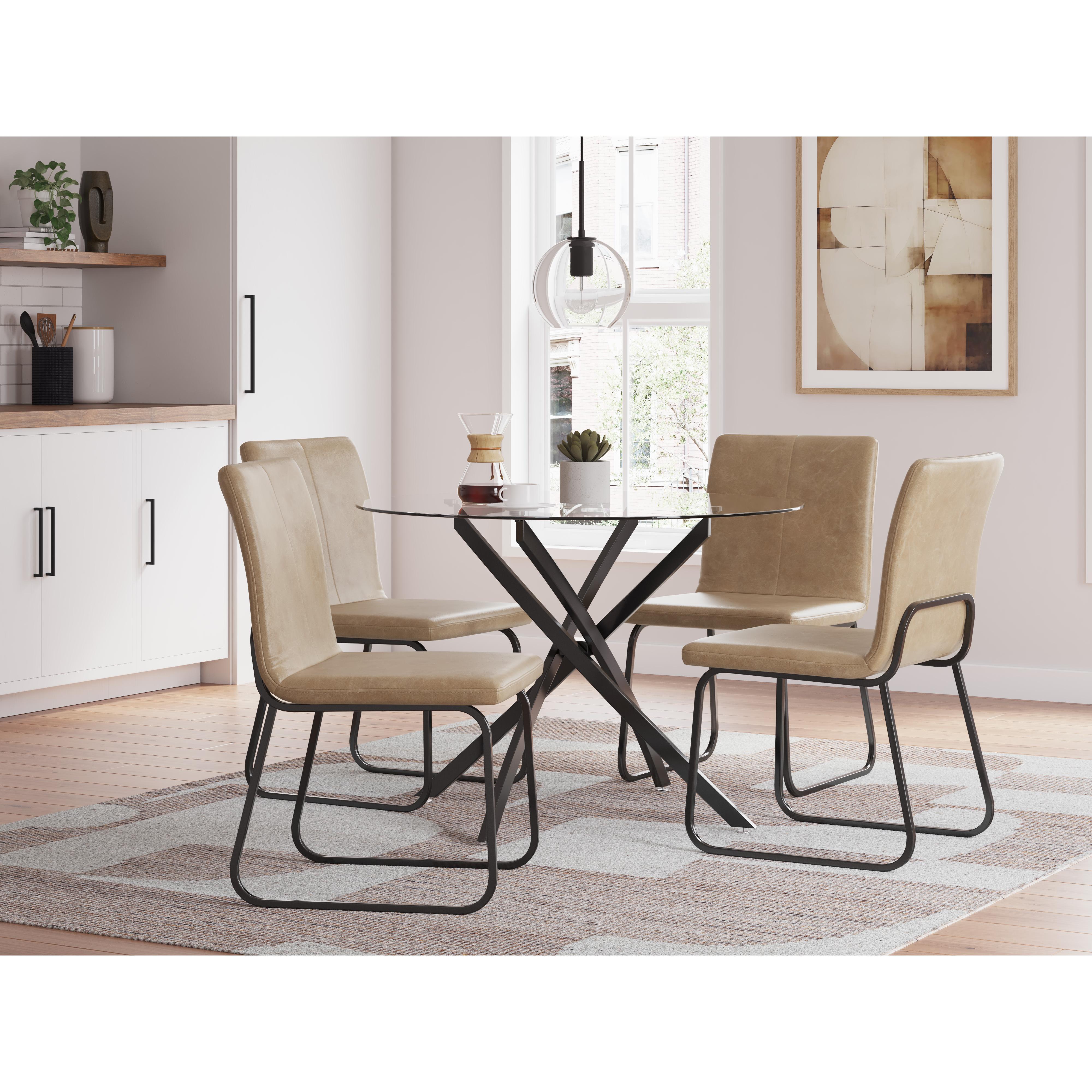  Signature Design by Ashley Pharwynn D446D2 5 pc Dining Set IMAGE 1