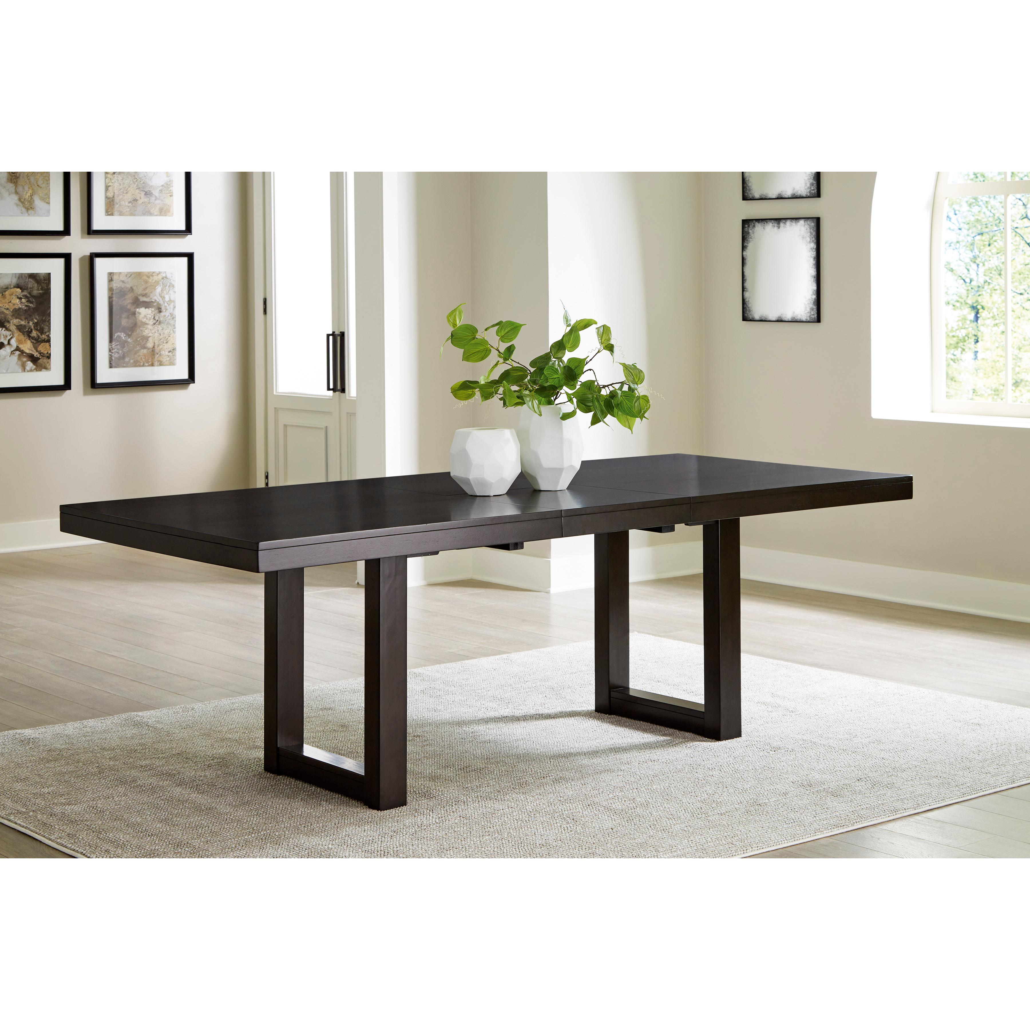  Signature Design by Ashley Neymorton D618D2 7 pc Dining Set IMAGE 2