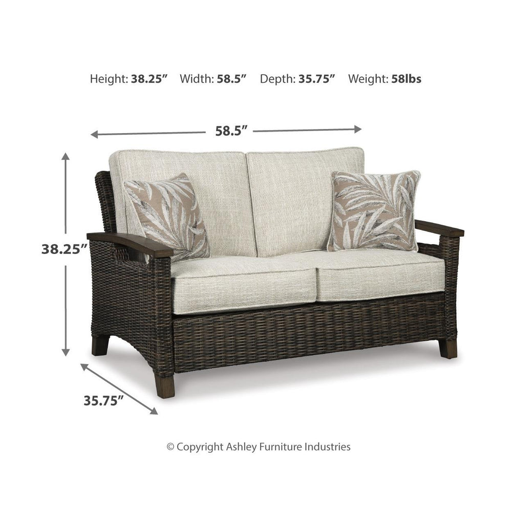  Signature Design by Ashley Paradise Trail P750P9 4-piece Outdoor Seating Set IMAGE 14