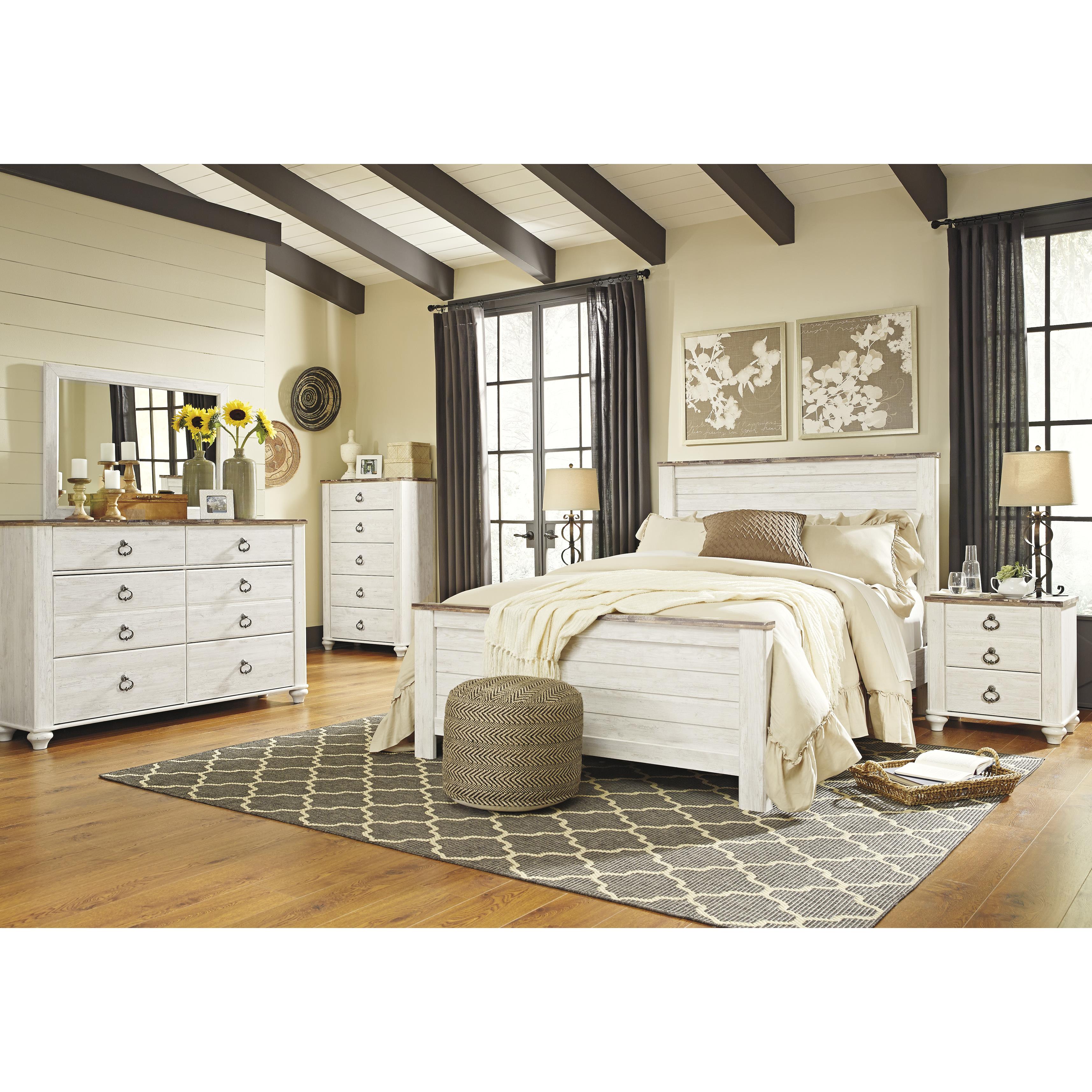  Signature Design by Ashley Willowton 6-Drawer Dresser B267-31 IMAGE 12