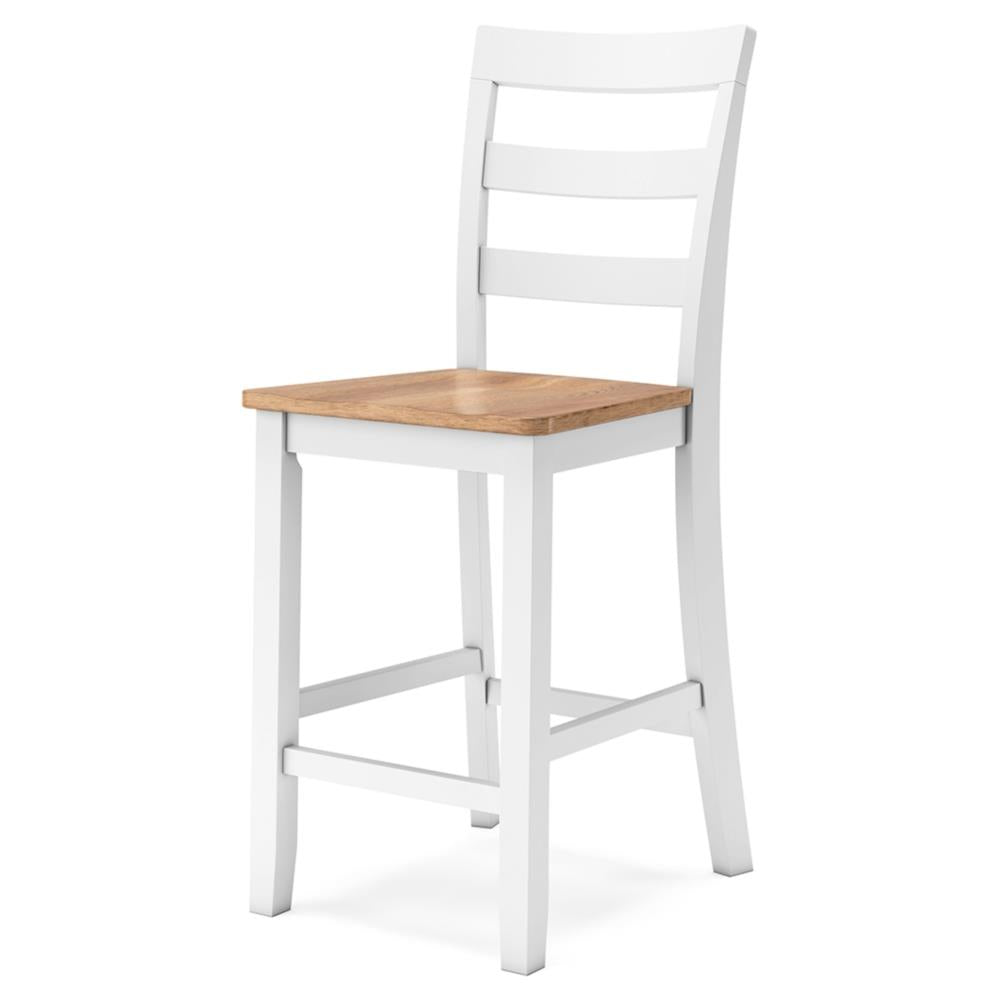  Signature Design by Ashley Gesthaven D398D3 3 pc Counter Height Dining Set IMAGE 8