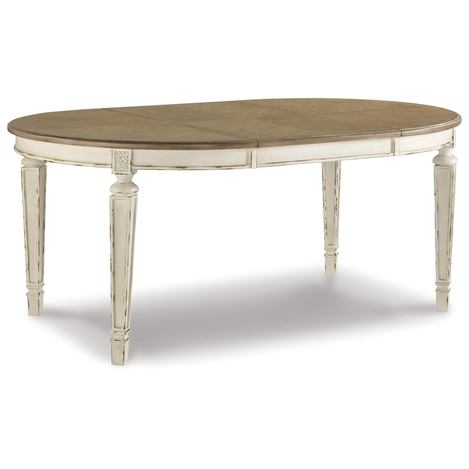  Signature Design by Ashley Realyn D743D15 9 pc Dining Set IMAGE 2