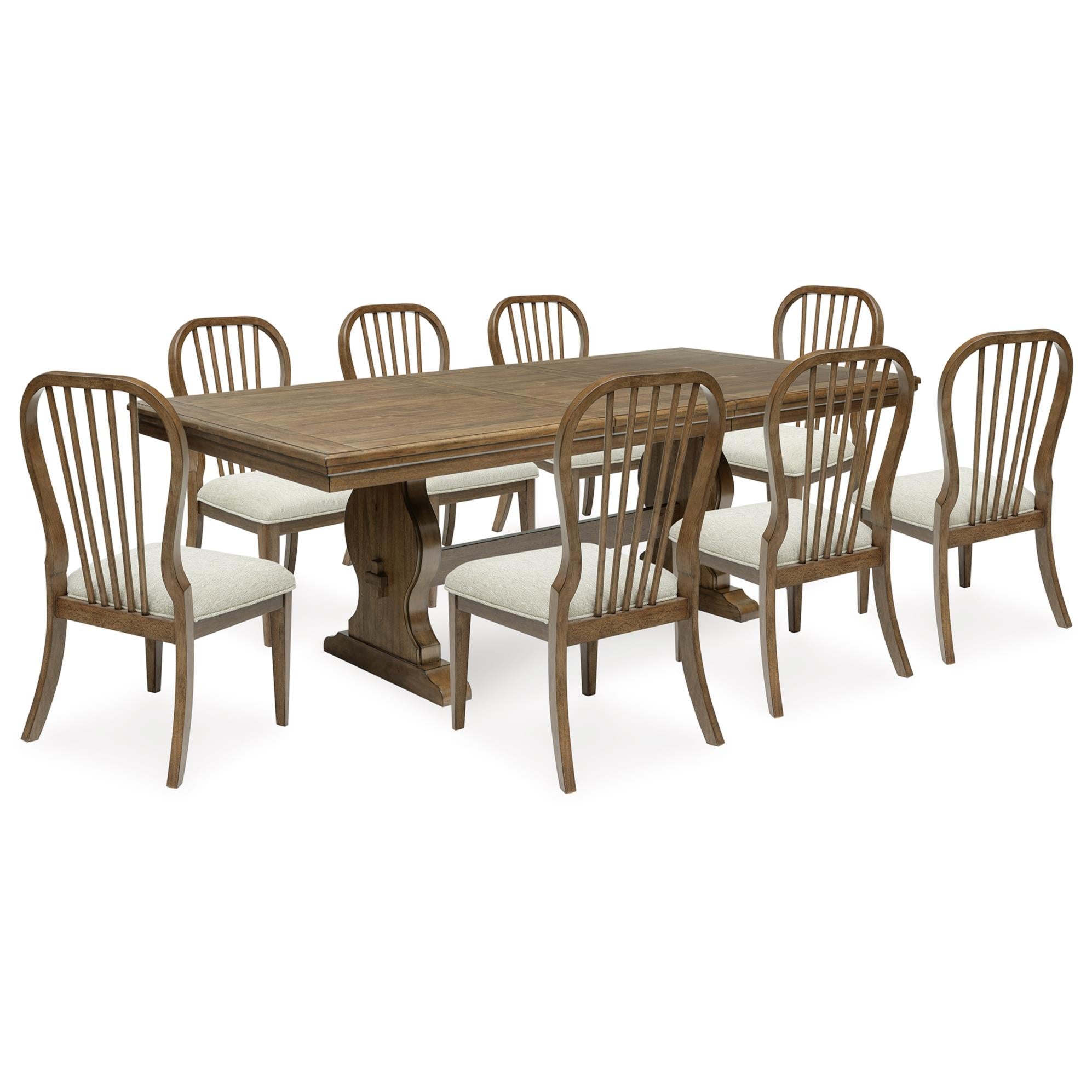  Benchcraft Sturlayne D787D4 9 pc Dining Set IMAGE 1
