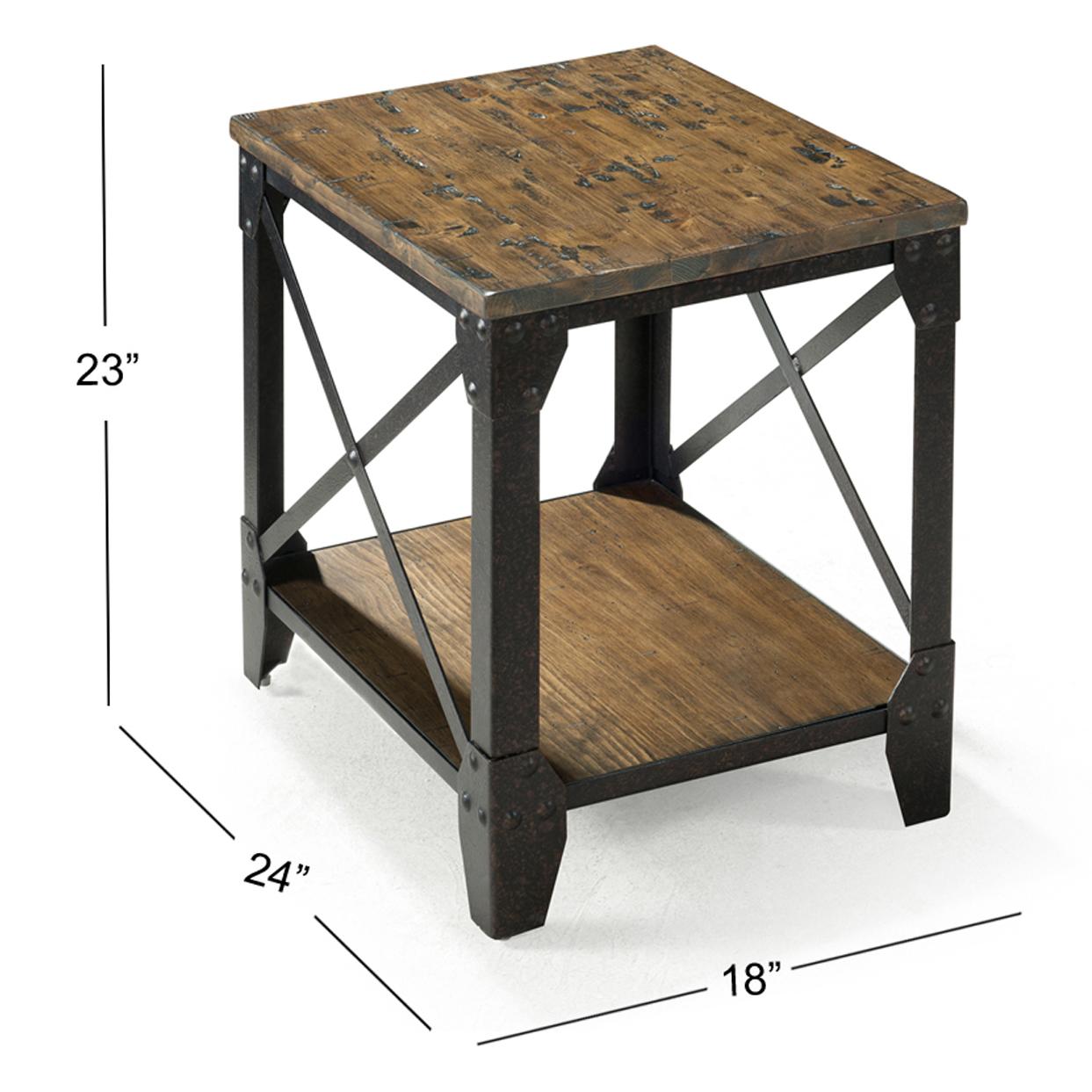 Magnussen Pinebrook End Table T1755-04 IMAGE 4