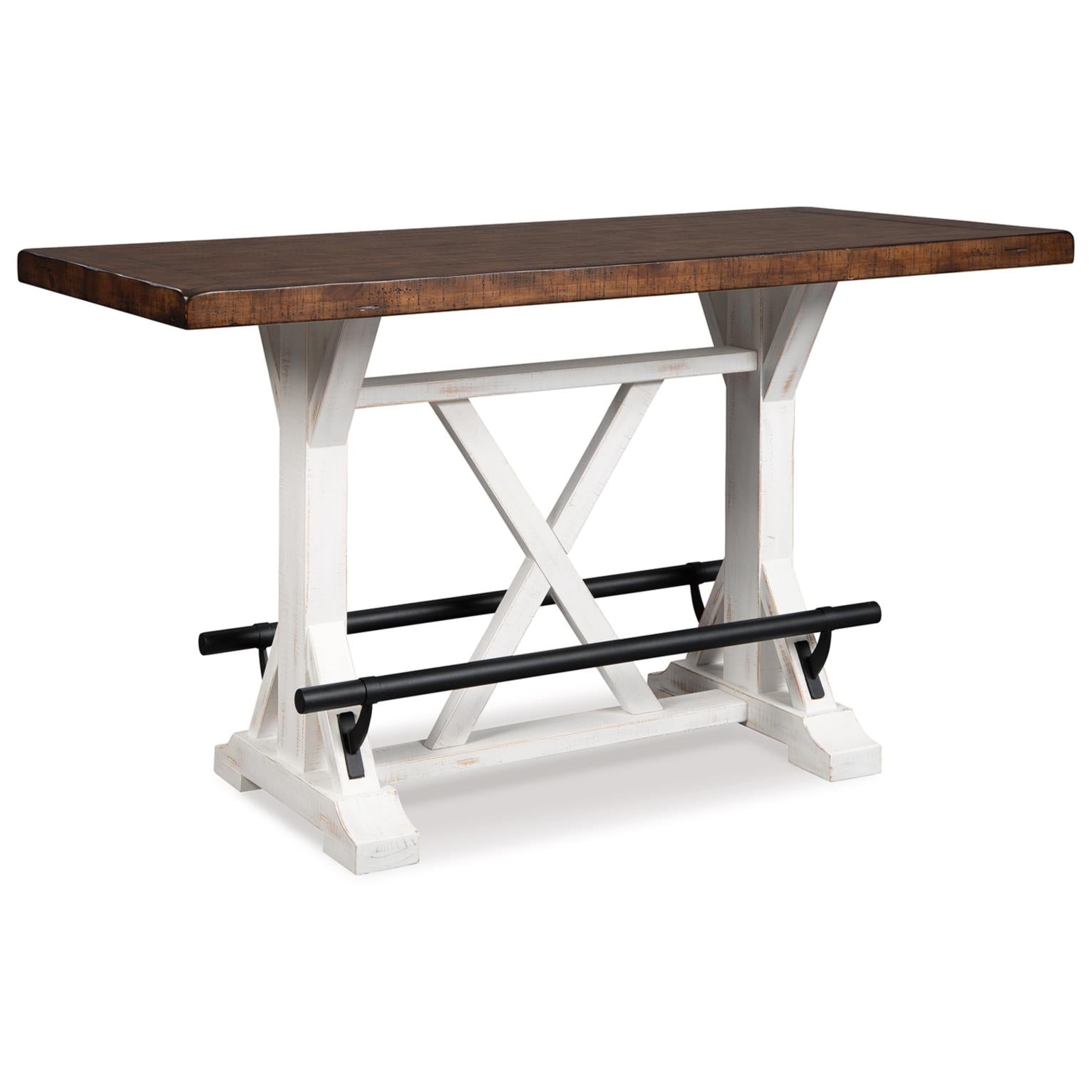  Signature Design by Ashley Valebeck D546D13 3 pc Counter Height Dining Set IMAGE 2
