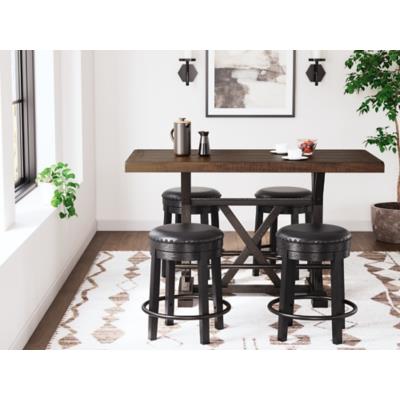  Signature Design by Ashley Valebeck D546D24 5 pc Counter Height Dining Set IMAGE 5