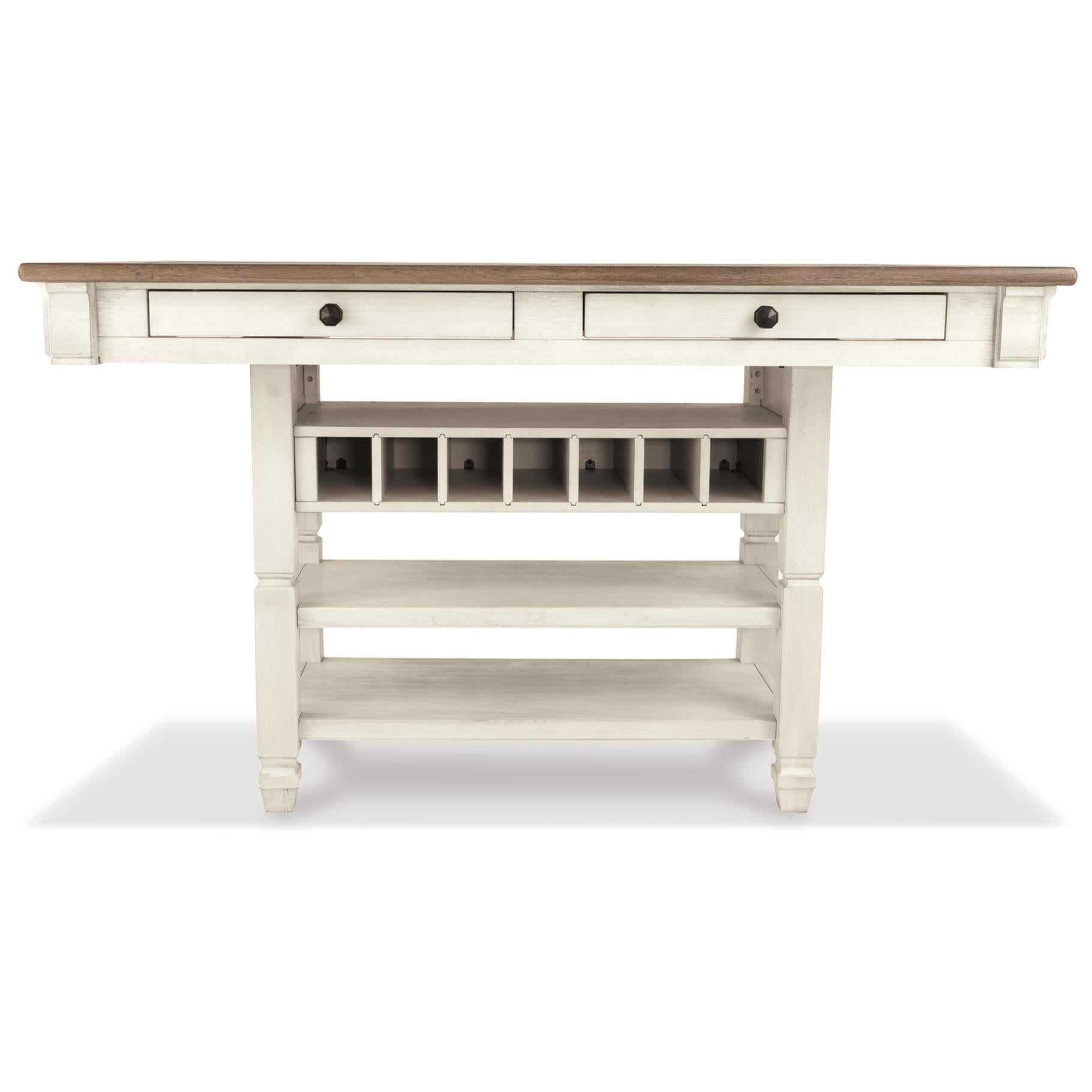  Signature Design by Ashley Bolanburg D647D21 6 pc Counter Height Dining Set IMAGE 3
