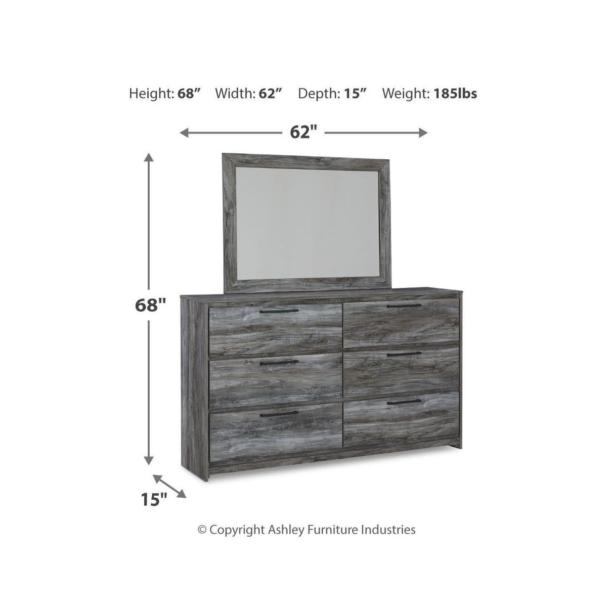  Signature Design by Ashley Baystorm B221B56 6 pc Queen Panel Bedroom Set IMAGE 9