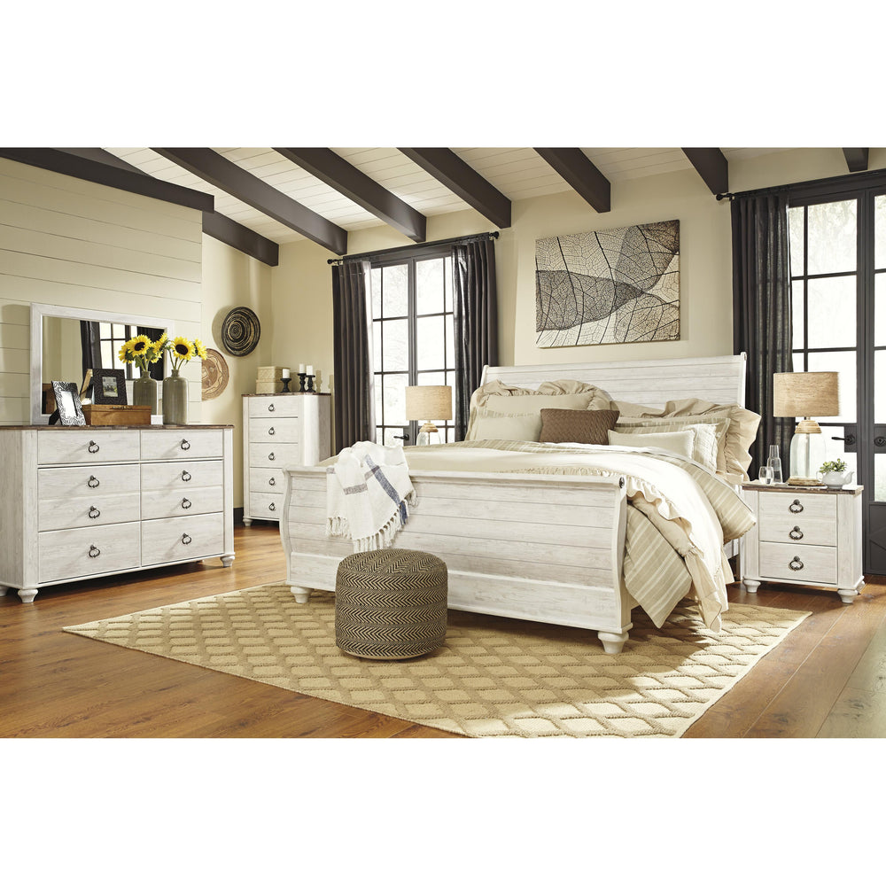  Signature Design by Ashley Willowton 2-Drawer Nightstand B267-92 IMAGE 5